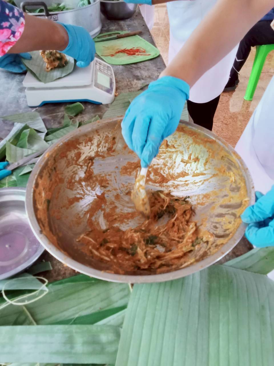 title - สำนักงานการปกิรูปที่ดินจังหวัดอำนาจเจริญ จัดฝึกอบรมโครงการดำเนินงานอันเนื่องมาจากพระราชดำริ ฯ หลักสูตรการทำขนมไทย